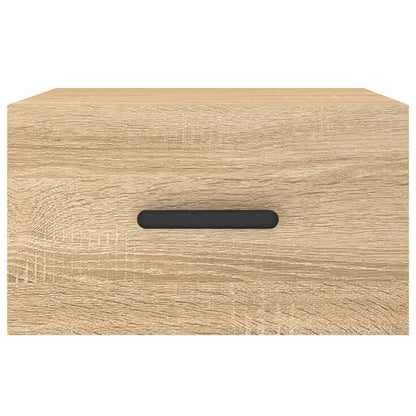 vidaXL Wand-Nachttisch Sonoma-Eiche 35x35x20 cm