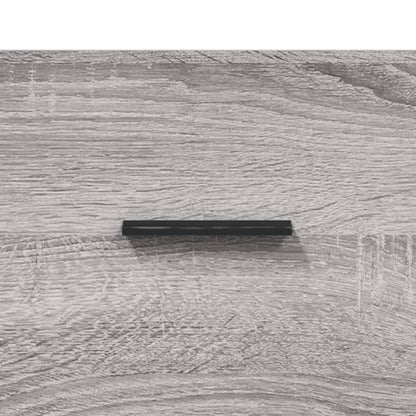 vidaXL Wand-Nachttisch Grau Sonoma 35x35x20 cm