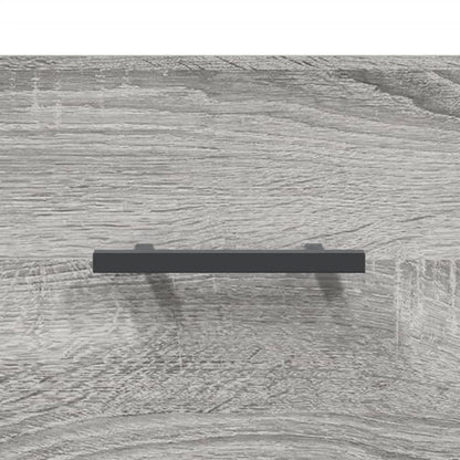vidaXL Tables de chevet murales 2 pcs Gris Sonoma 35x35x20 cm