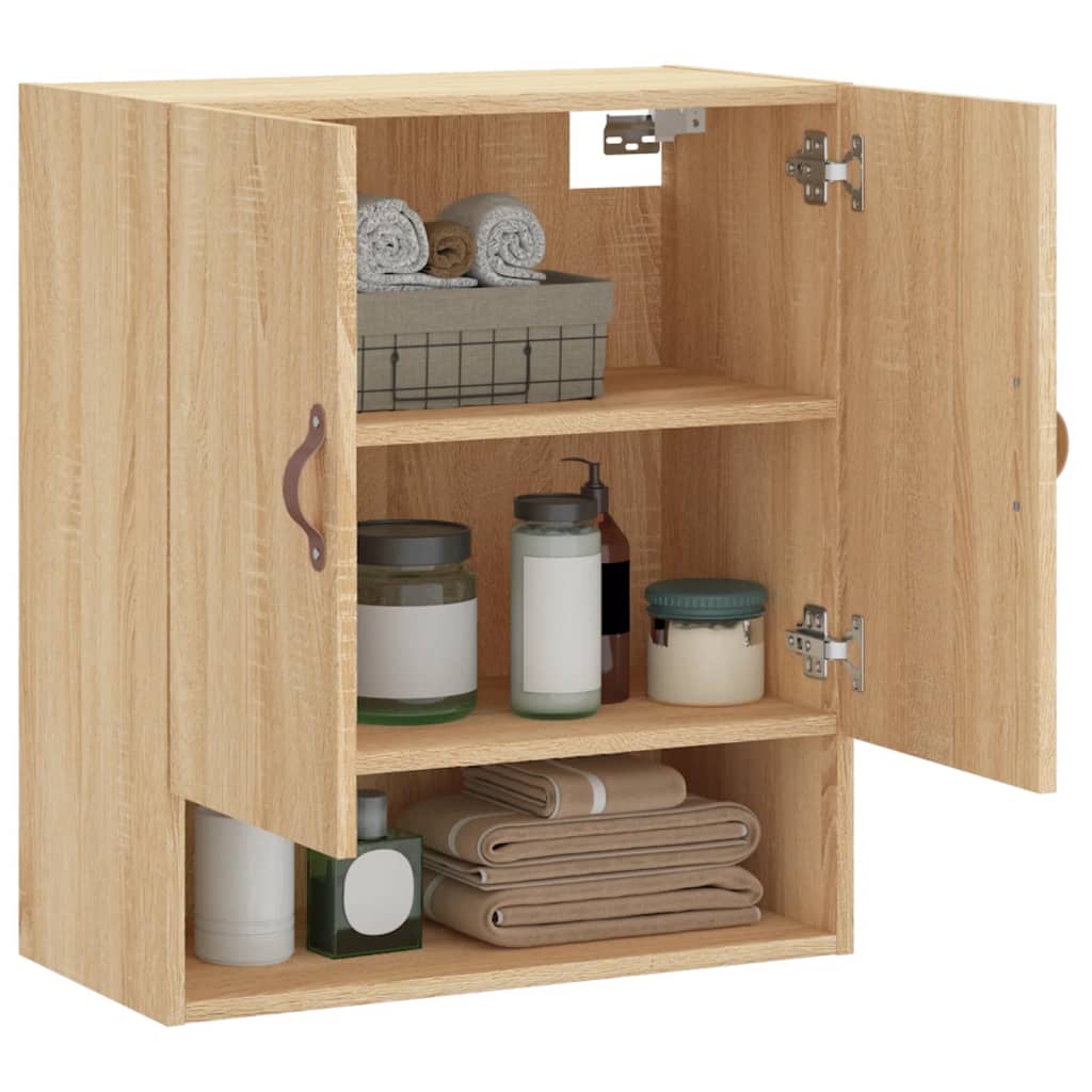 vidaXL Armoire murale décor chêne Sonoma 60x31x70 cm Bois d'ingénierie