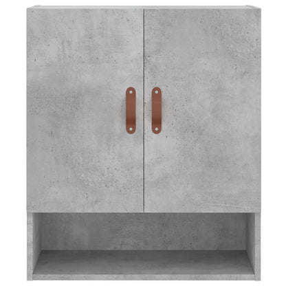 vidaXL Wandschrank Betongrau 60x31x70 cm Holzwerkstoff
