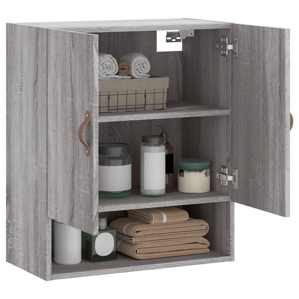 vidaXL Armoire murale gris Sonoma 60x31x70 cm bois d'ingénierie