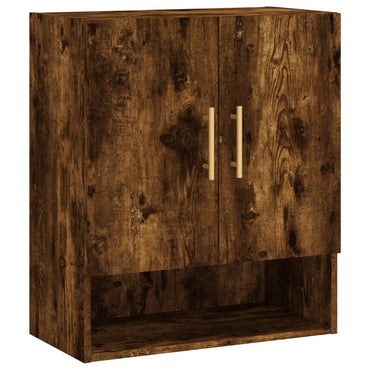 vidaXL Wandschrank Räuchereiche 60x31x70 cm Holzwerkstoff