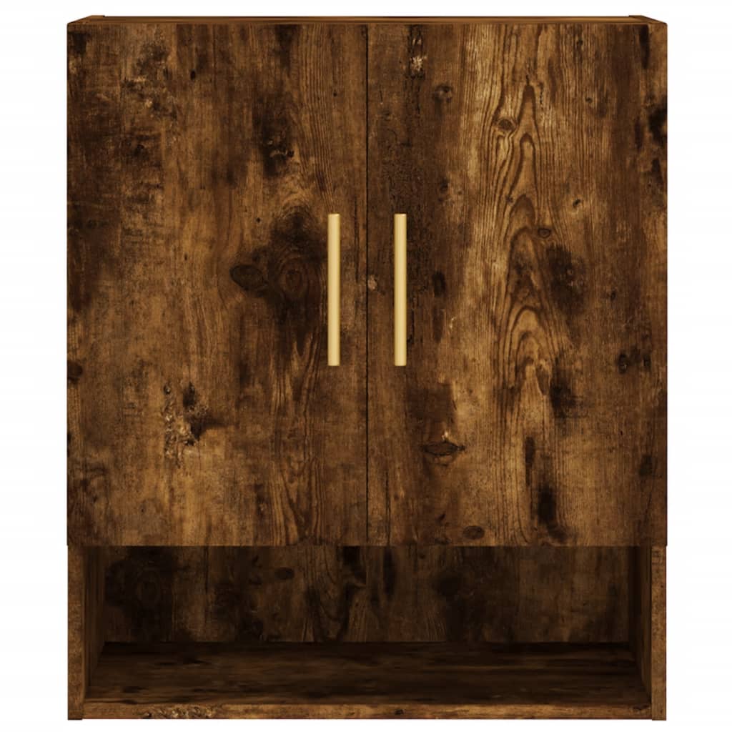 vidaXL Wandschrank Räuchereiche 60x31x70 cm Holzwerkstoff