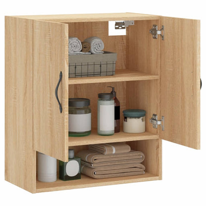 vidaXL Wandschrank Sonoma-Eiche 60x31x70 cm Holzwerkstoff