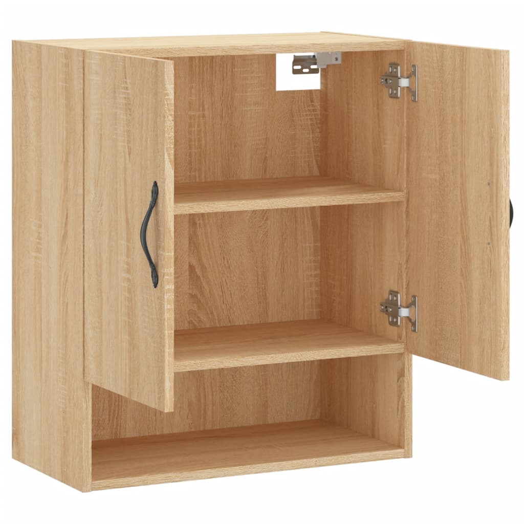 vidaXL Wandschrank Sonoma-Eiche 60x31x70 cm Holzwerkstoff