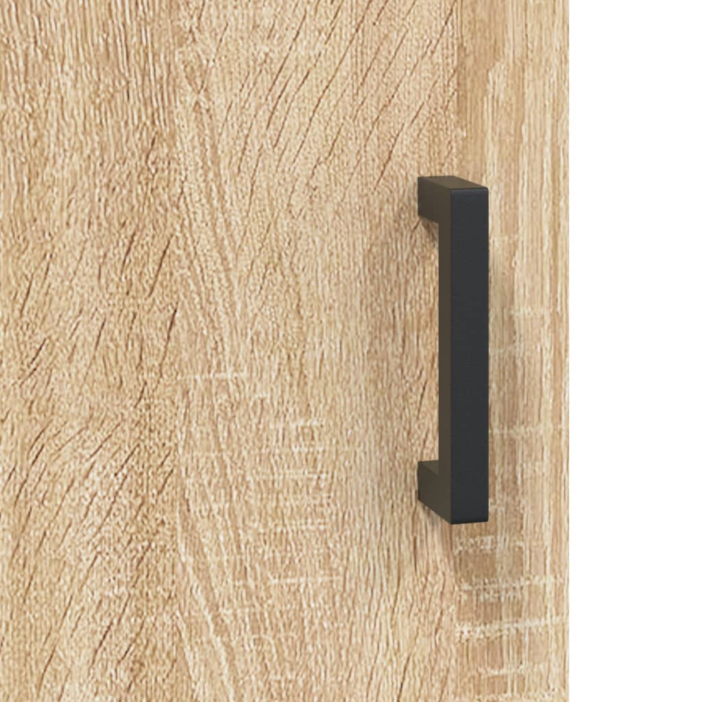 vidaXL Wandschrank Sonoma-Eiche 60x31x70 cm Holzwerkstoff