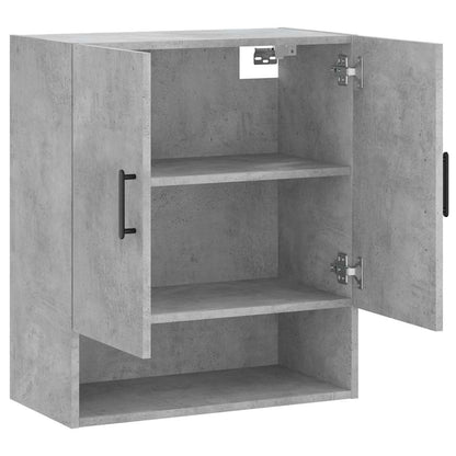 vidaXL Armoire murale gris béton 60x31x70 cm bois d'ingénierie