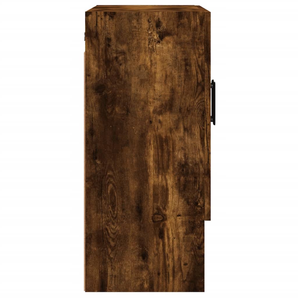 vidaXL Armoire murale chêne fumé 60x31x70 cm bois d'ingénierie