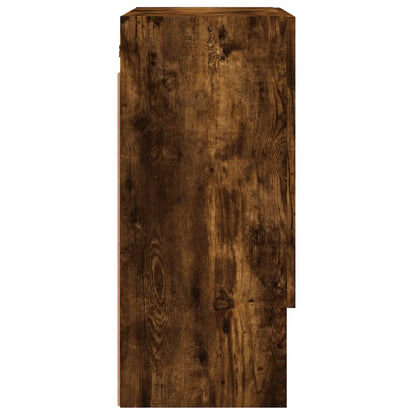 vidaXL Wandschrank Räuchereiche 60x31x70 cm Holzwerkstoff