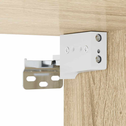 vidaXL Wandschrank Sonoma-Eiche 60x31x70 cm Holzwerkstoff