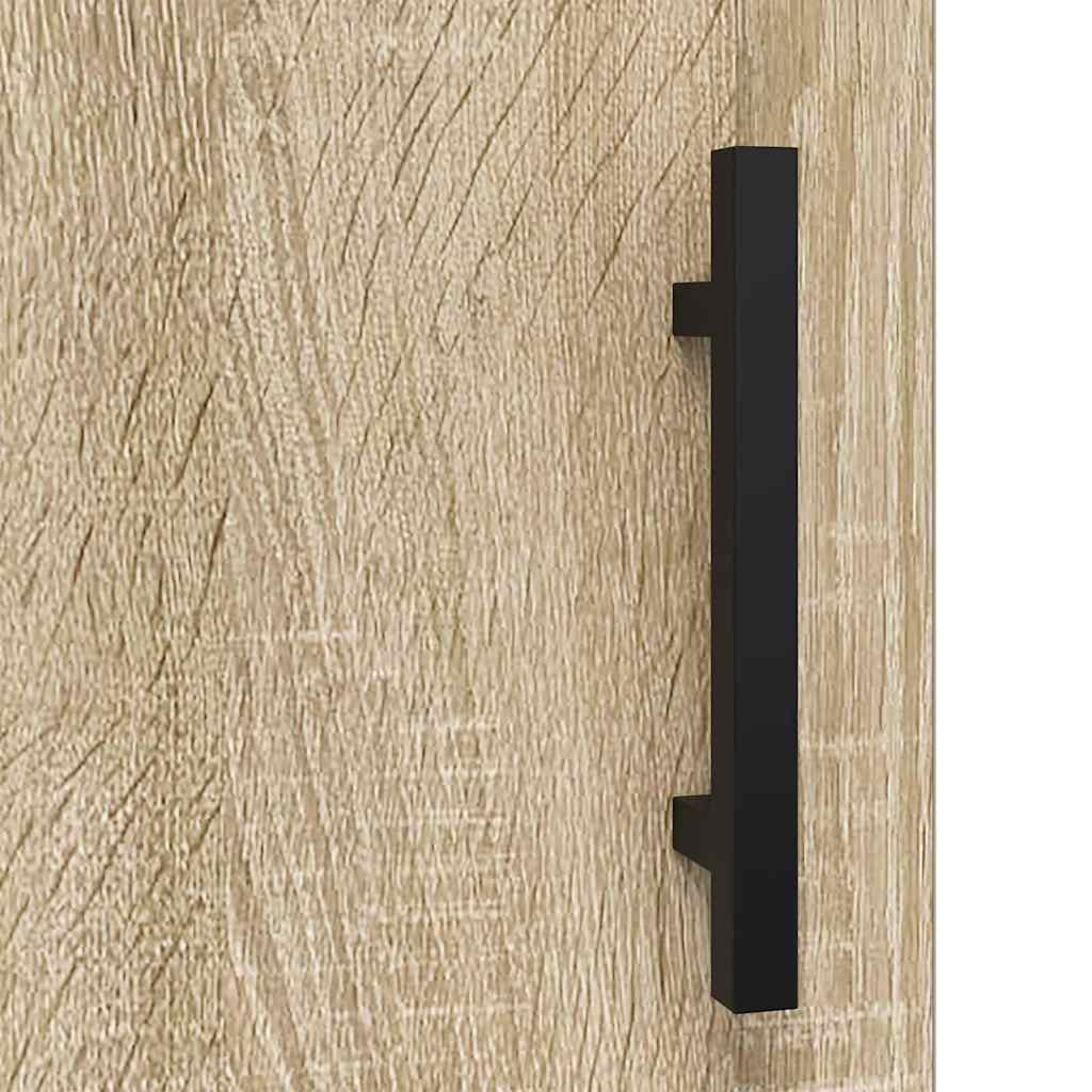 vidaXL Wandschrank Sonoma-Eiche 60x31x70 cm Holzwerkstoff