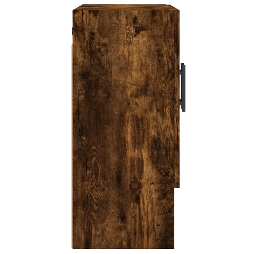 vidaXL Wandschrank Räuchereiche 60x31x70 cm Holzwerkstoff