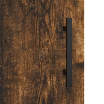 vidaXL Wandschrank Räuchereiche 60x31x70 cm Holzwerkstoff
