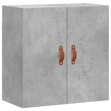 vidaXL Armoire murale gris béton 60x31x60 cm Bois d'ingénierie