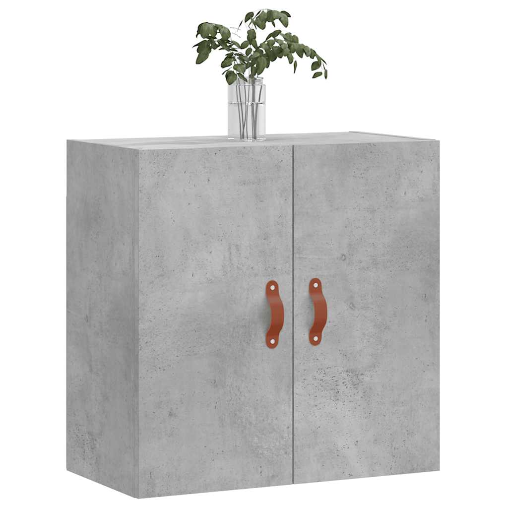 vidaXL Wandschrank Betongrau 60x31x60 cm Holzwerkstoff