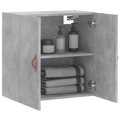 vidaXL Wandschrank Betongrau 60x31x60 cm Holzwerkstoff