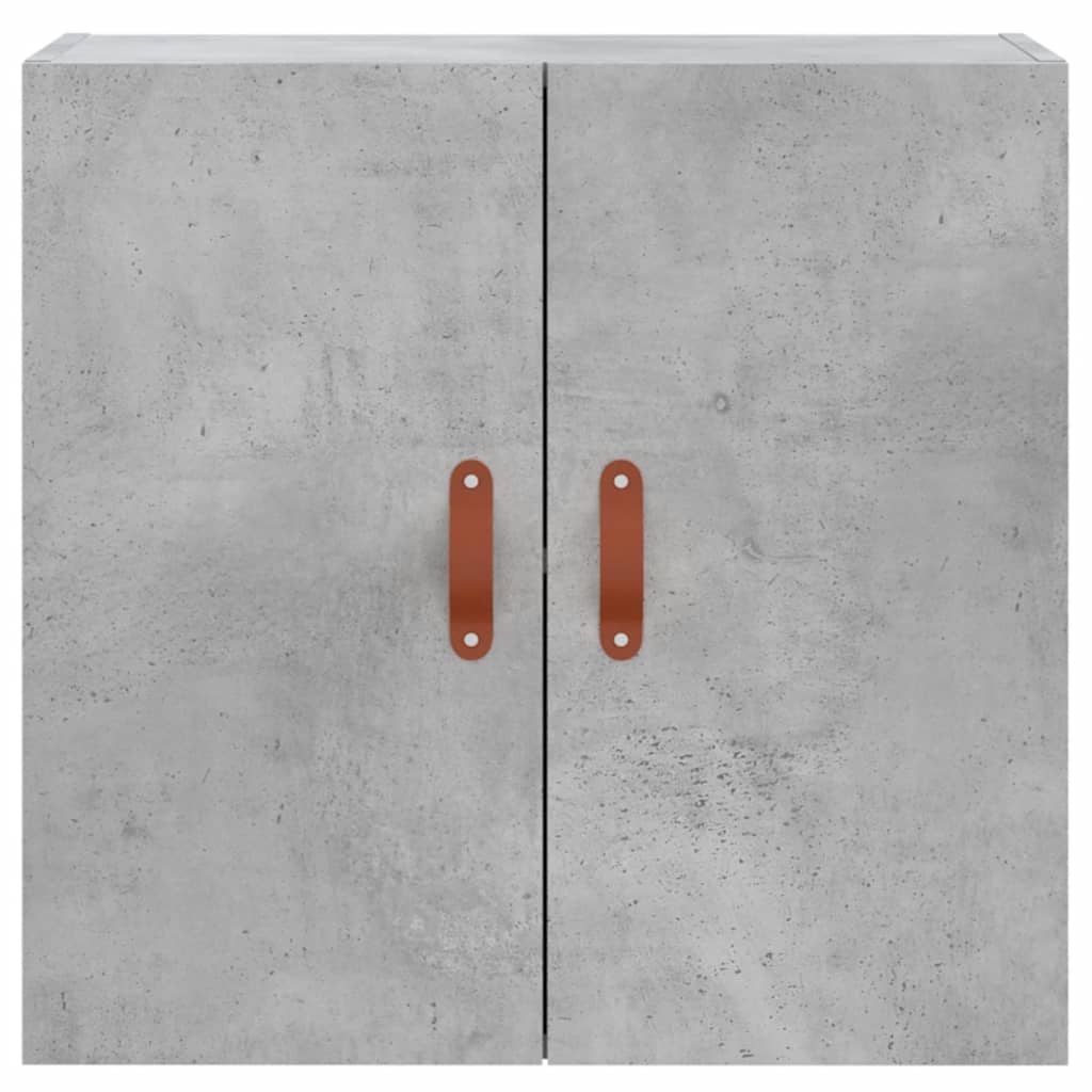 vidaXL Wandschrank Betongrau 60x31x60 cm Holzwerkstoff