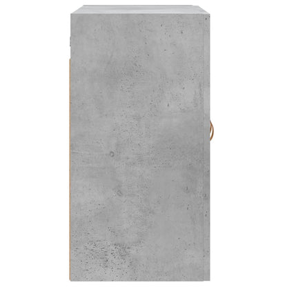 vidaXL Wandschrank Betongrau 60x31x60 cm Holzwerkstoff