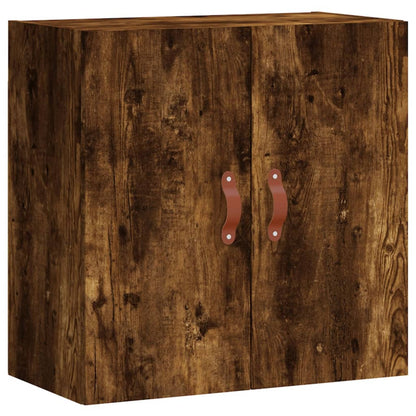 vidaXL Meuble haut mural chêne fumé 60x31x60 cm Bois d'ingénierie