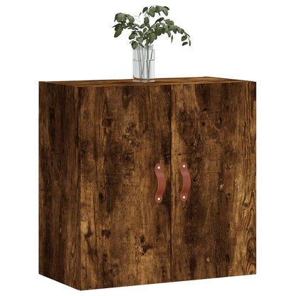 vidaXL Meuble haut mural chêne fumé 60x31x60 cm Bois d'ingénierie