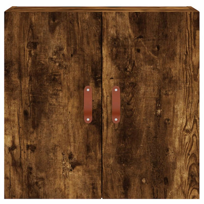 vidaXL Meuble haut mural chêne fumé 60x31x60 cm Bois d'ingénierie
