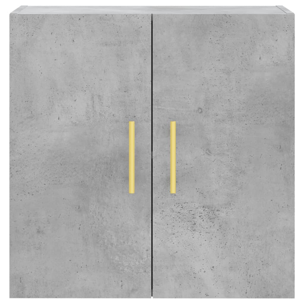 vidaXL Wandschrank Betongrau 60x31x60 cm Holzwerkstoff