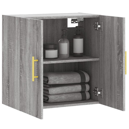 vidaXL Meuble haut mural gris Sonoma 60x31x60 cm en bois d'ingénierie