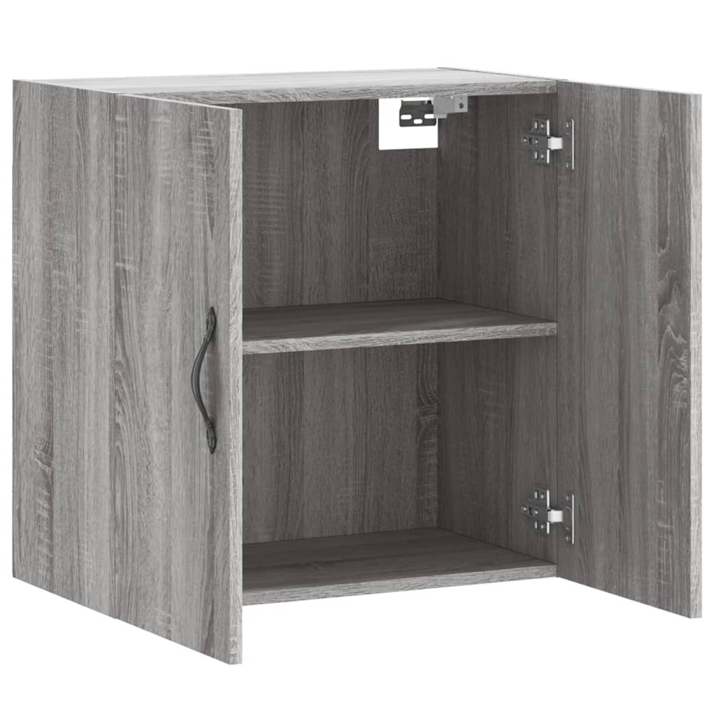 vidaXL Wandschrank Grau Sonoma 60x31x60 cm Holzwerkstoff
