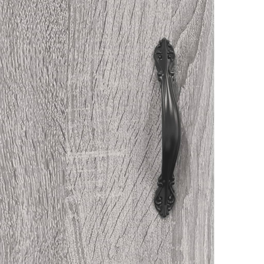 vidaXL Wandschrank Grau Sonoma 60x31x60 cm Holzwerkstoff