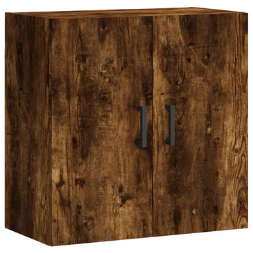 vidaXL Meuble haut mural chêne fumé 60x31x60 cm bois d'ingénierie