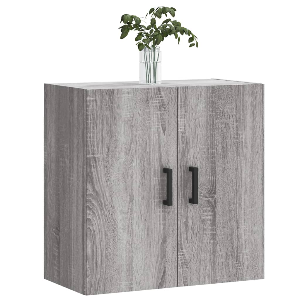 vidaXL Meuble haut mural gris Sonoma 60x31x60 cm en bois d'ingénierie