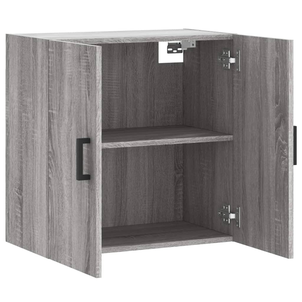 vidaXL Meuble haut mural gris Sonoma 60x31x60 cm en bois d'ingénierie