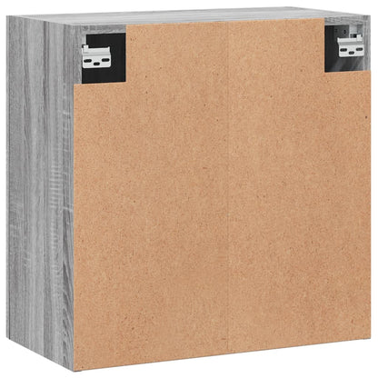 vidaXL Meuble haut mural gris Sonoma 60x31x60 cm en bois d'ingénierie