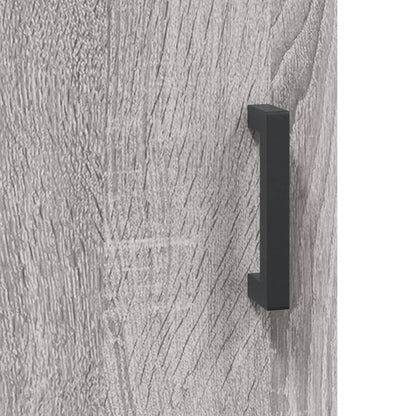 vidaXL Meuble haut mural gris Sonoma 60x31x60 cm en bois d'ingénierie