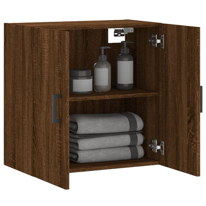 vidaXL Armoire murale aspect chêne marron 60x31x60 cm bois d'ingénierie