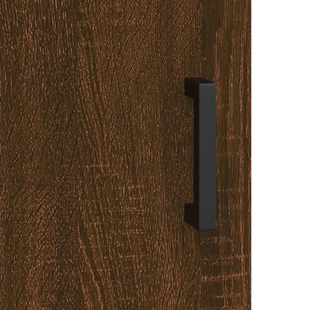 vidaXL Armoire murale aspect chêne marron 60x31x60 cm bois d'ingénierie