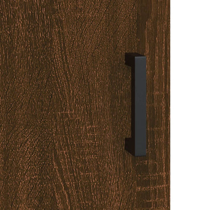vidaXL Armoire murale aspect chêne marron 60x31x60 cm bois d'ingénierie