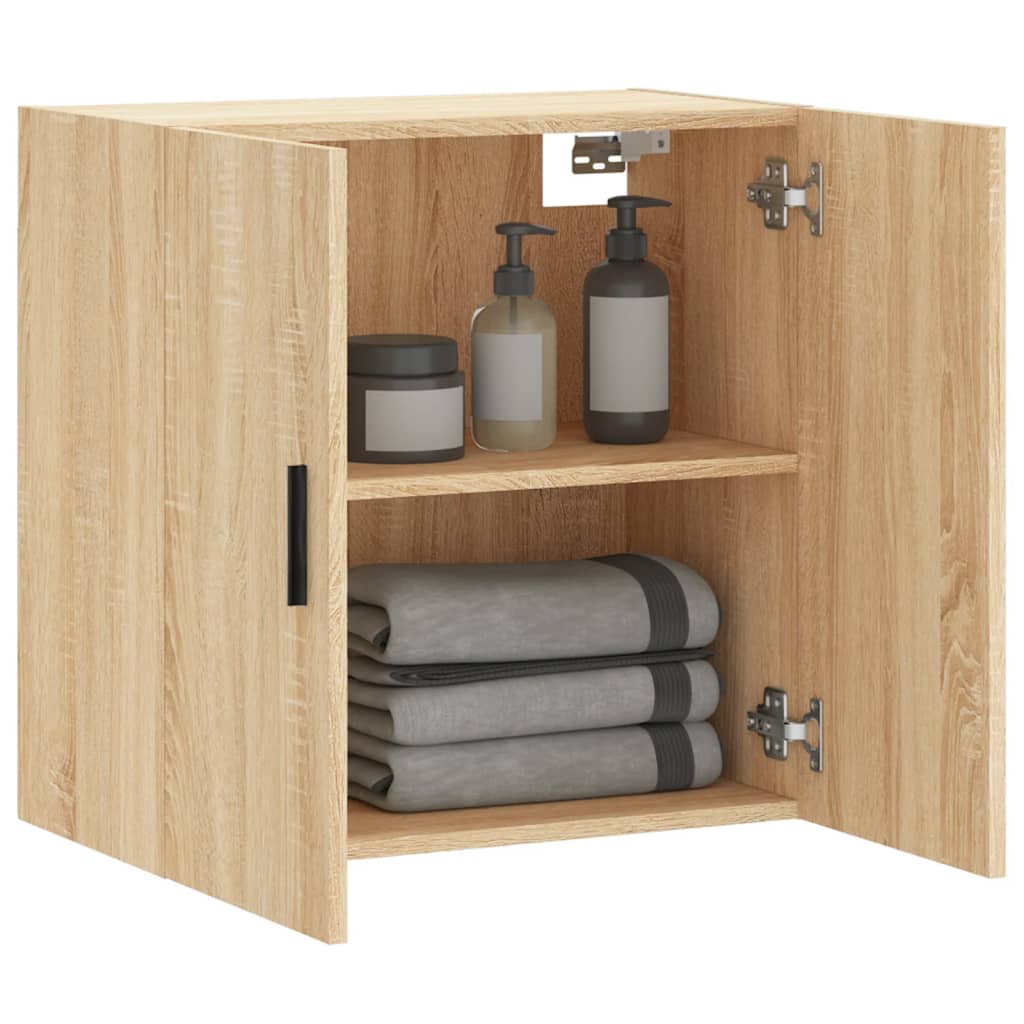 vidaXL Armoire murale aspect chêne Sonoma 60x31x60 cm Bois d'ingénierie