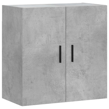 vidaXL Armoire murale gris béton 60x31x60 cm Bois d'ingénierie