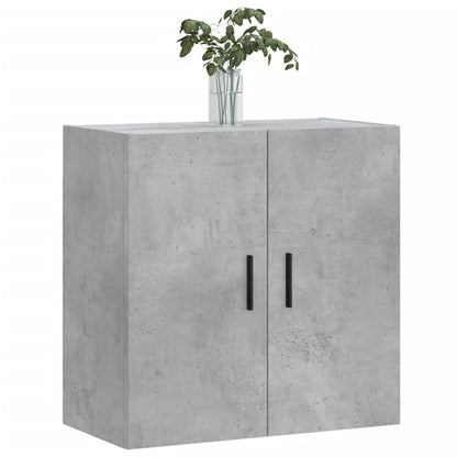 vidaXL Armoire murale gris béton 60x31x60 cm Bois d'ingénierie
