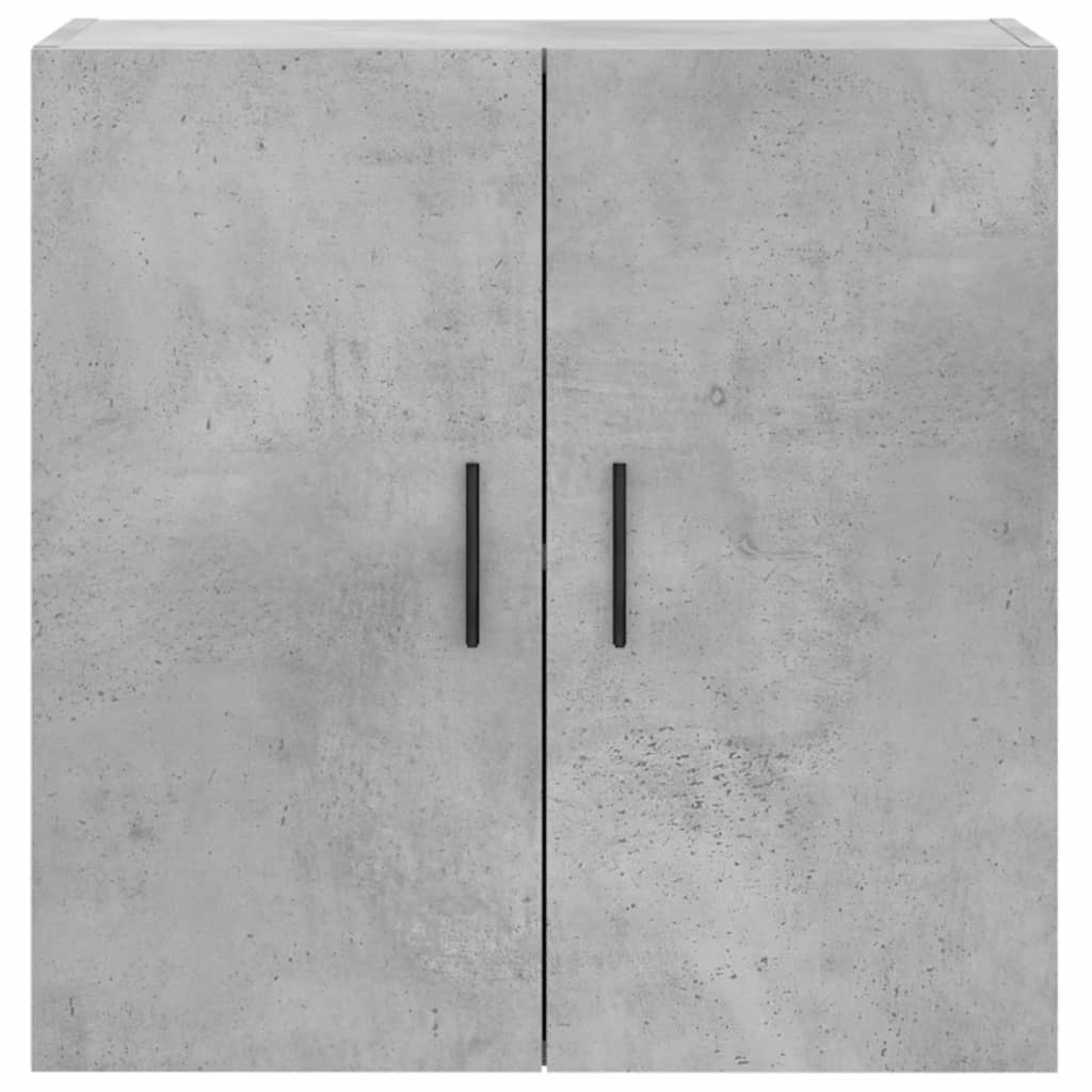 vidaXL Armoire murale gris béton 60x31x60 cm Bois d'ingénierie