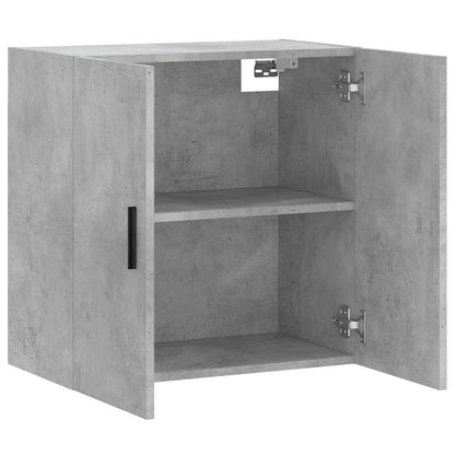 vidaXL Armoire murale gris béton 60x31x60 cm Bois d'ingénierie