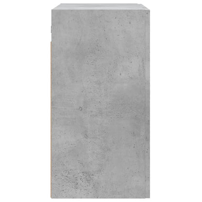 vidaXL Armoire murale gris béton 60x31x60 cm Bois d'ingénierie