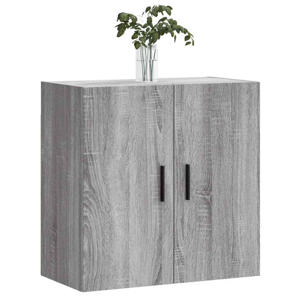 vidaXL Meuble haut mural gris Sonoma 60x31x60 cm en bois d'ingénierie