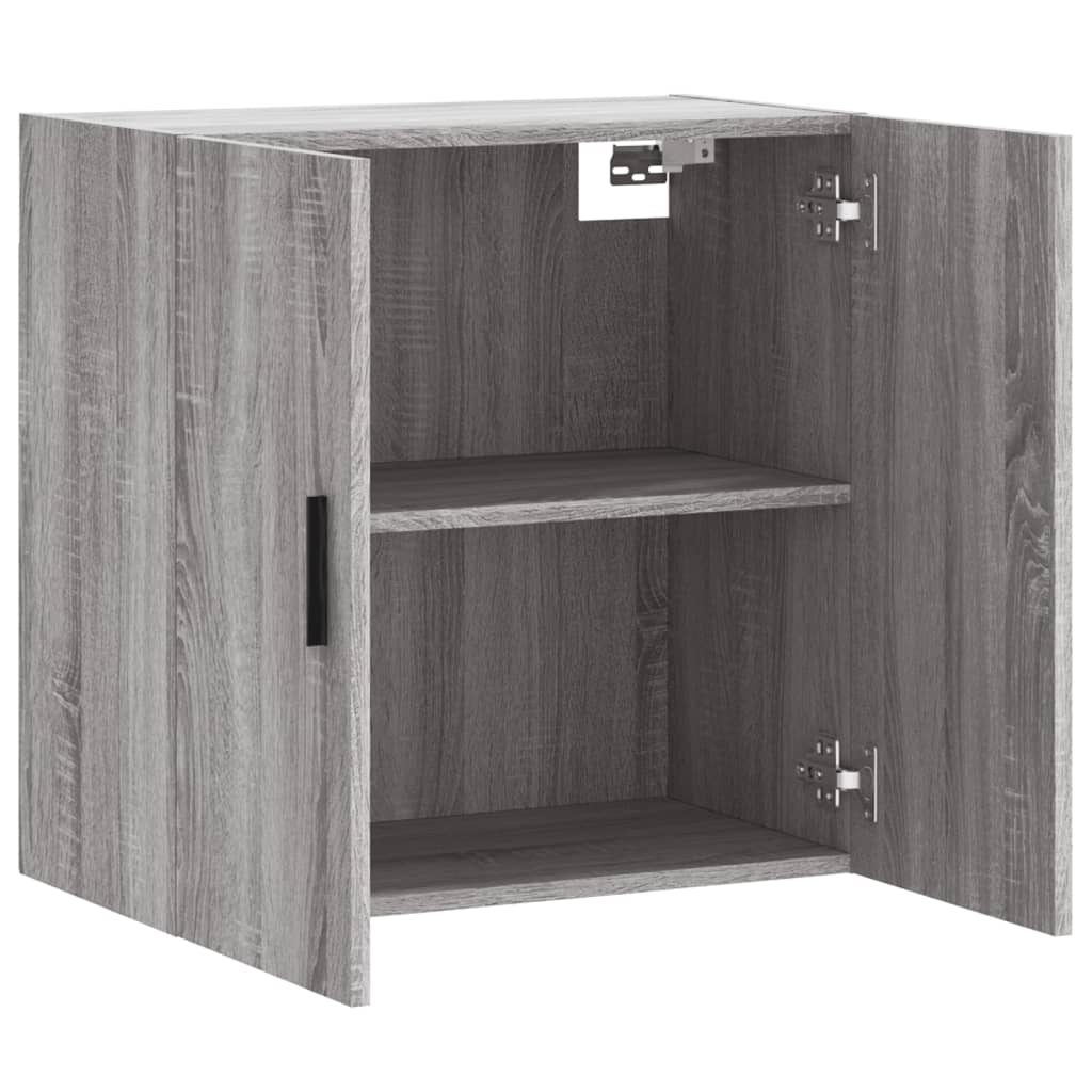 vidaXL Meuble haut mural gris Sonoma 60x31x60 cm en bois d'ingénierie