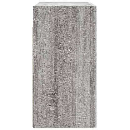 vidaXL Meuble haut mural gris Sonoma 60x31x60 cm en bois d'ingénierie