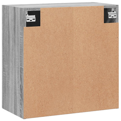vidaXL Meuble haut mural gris Sonoma 60x31x60 cm en bois d'ingénierie