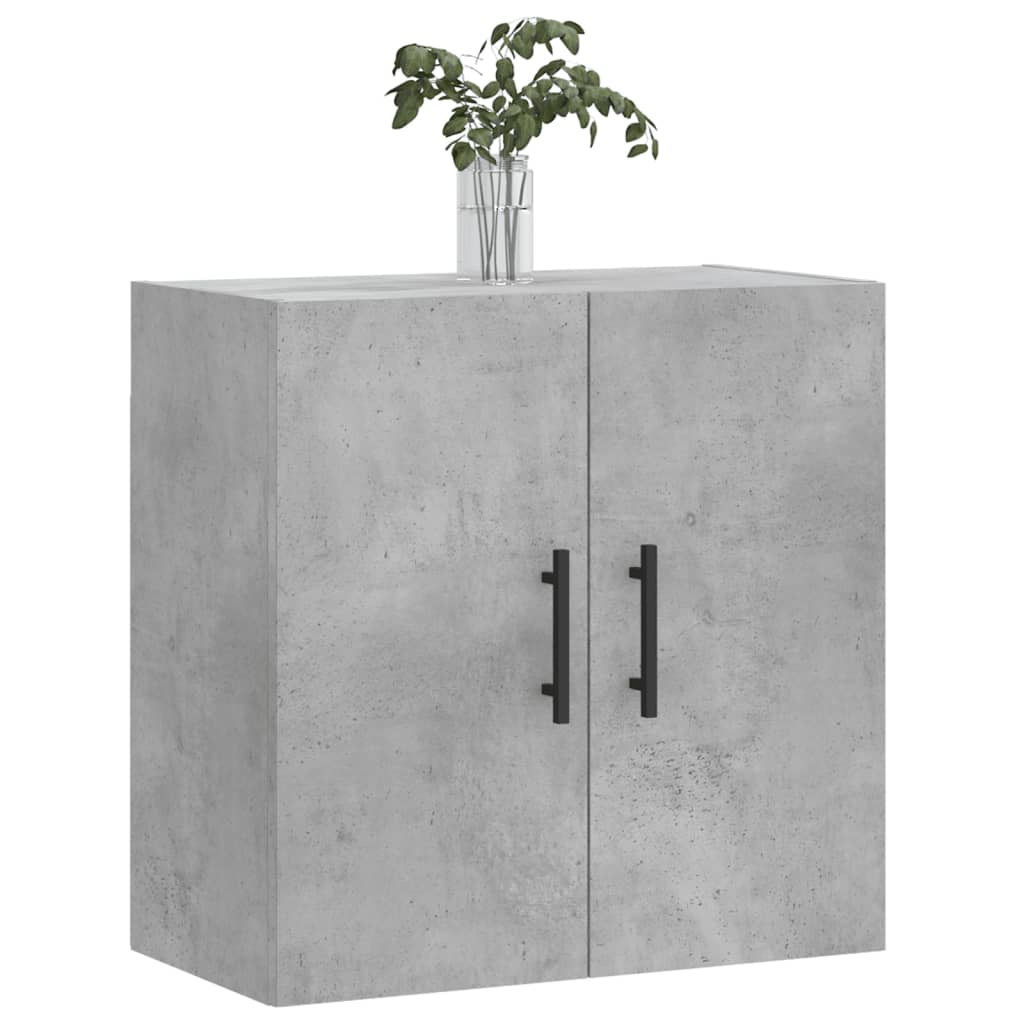 vidaXL Wandschrank Betongrau 60x31x60 cm Holzwerkstoff