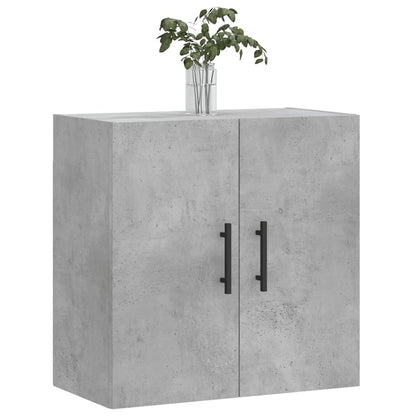 vidaXL Wandschrank Betongrau 60x31x60 cm Holzwerkstoff